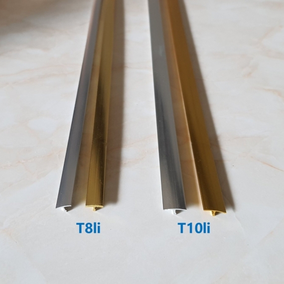 Nẹp nhôm T8li và T10li